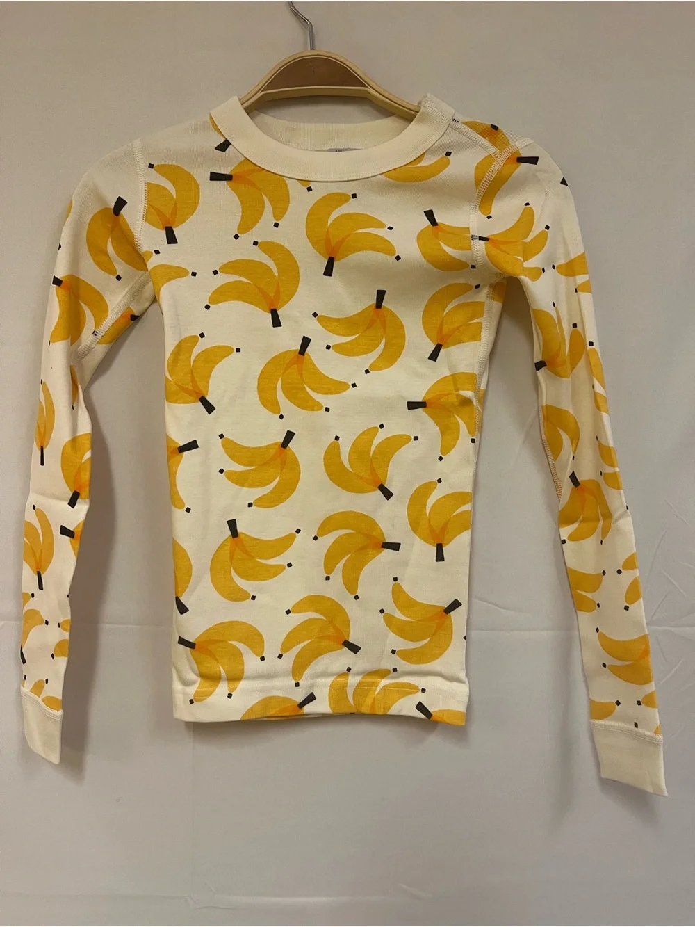 NEW Hanna Andersson HannaJams banana Pajama Set size: 8